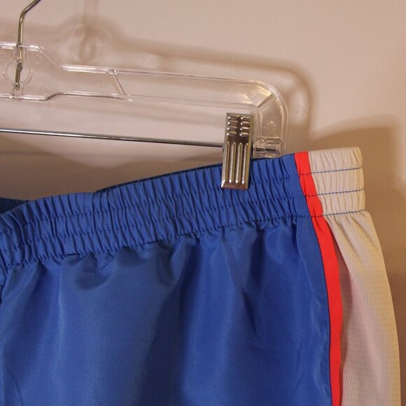 Danskin blue orange & white activewear unlined running shorts - worn once XXL - Picture 3 of 7
